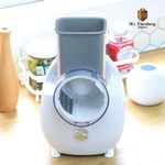 [M.v.Eisenberg] Auto Slicer – One-Touch Electric Slicer with 3 Interchangeable Blades & Durable Stainless Steel 304 Cutter